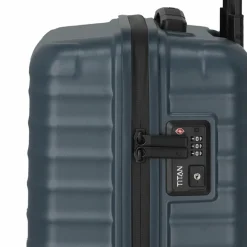 Titan Hartgepäck Kabinengepäck|4-Rollen Kabinentrolleys<Upgrade 4 Rollen Kabinentrolley S 55 cm midnight blue