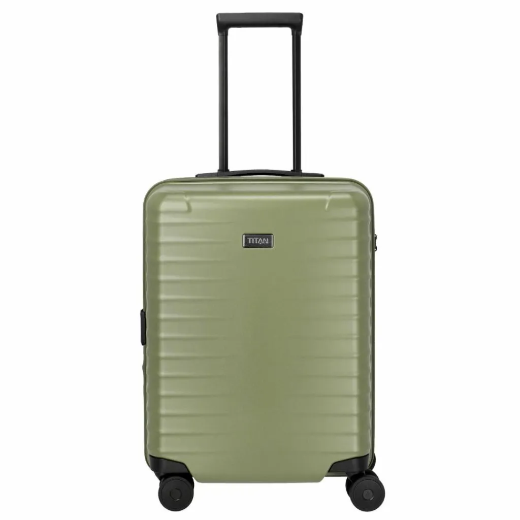 Clearance Titan Upgrade 4 Rollen Kabinentrolley S 55 cm forest green