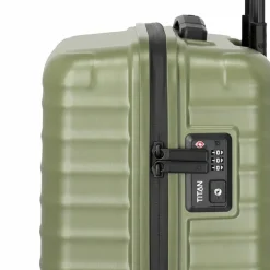 Clearance Titan Upgrade 4 Rollen Kabinentrolley S 55 cm forest green
