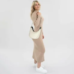 Online Tom Tailor Alanis Schultertasche 35 cm off white