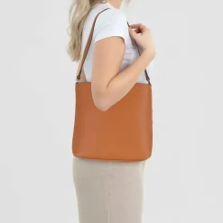 Tom Tailor Henkeltaschen|Schultertaschen<Ammi Schultertasche 25 cm cognac