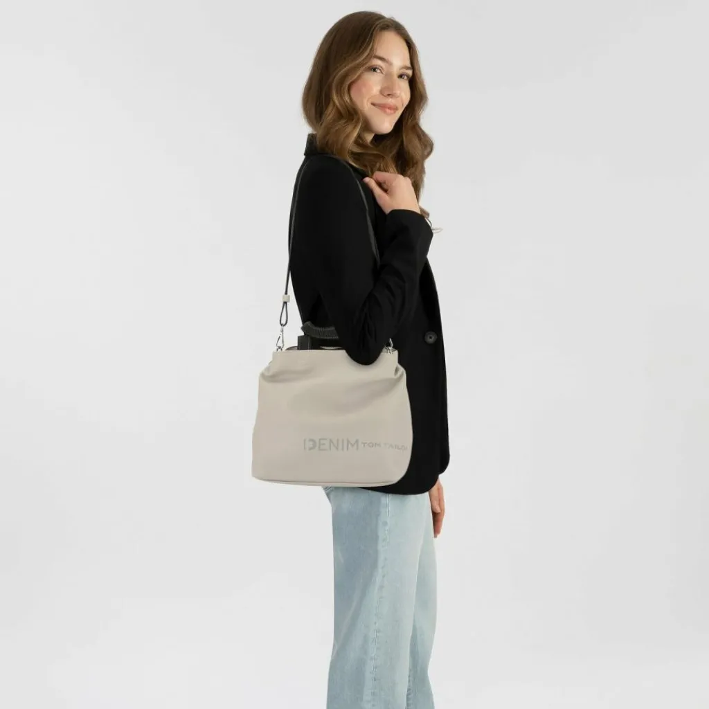 Outlet Tom Tailor Denim Marlow Handtasche 27 cm light grey