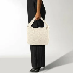 Best Tom Tailor Denim Nomi Schultertasche 29 cm off white