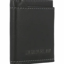 Tom Tailor Diego Kreditkartenetui RFID Leder 8 cm black