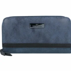 Tom Tailor Damengeldbörsen Querformat<Elin Geldbörse 18 cm blue