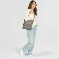 Discount Tom Tailor Erin Umhängetasche 30 cm metallic grey