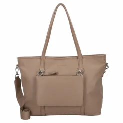 Tom Tailor Shopper|Schultertaschen<Jamila Shopper Tasche 43.5 cm taupe