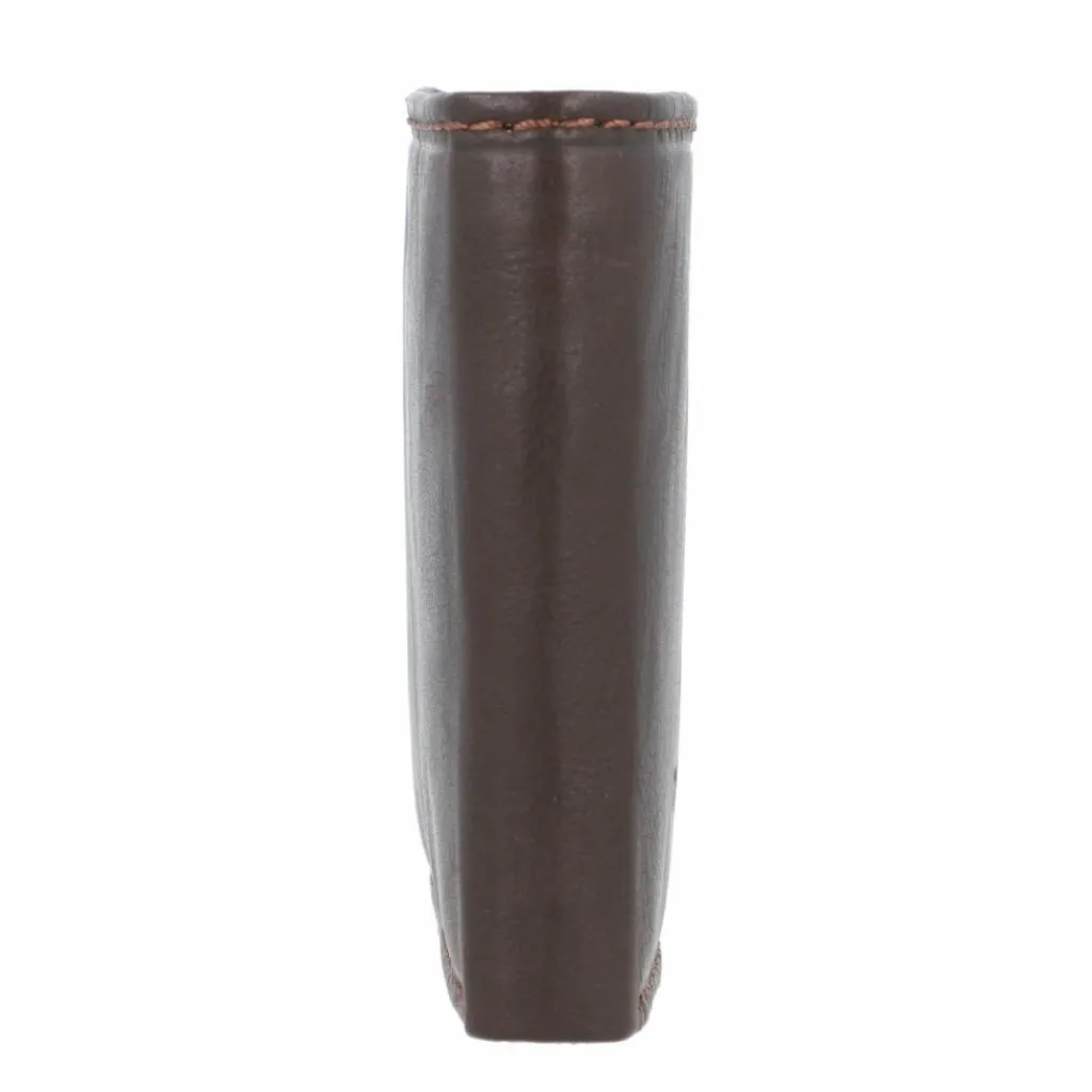 Tom Tailor Herrengeldbörsen Querformat<Lary Geldbörse Leder 10 cm brown