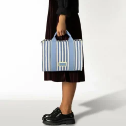 Best Tom Tailor Malie Shopper Tasche 38 cm stripes blue