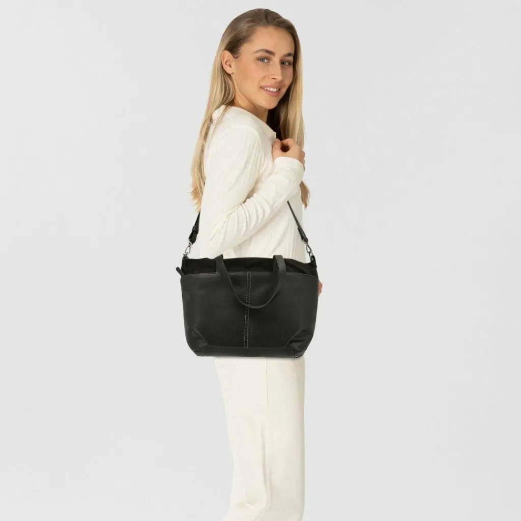 Outlet Tom Tailor Miha Schultertasche 41 cm black