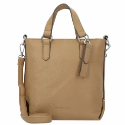 Tom Tailor Shopper|Schultertaschen<Olive Shopper Tasche 26 cm camel