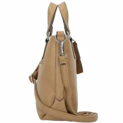Tom Tailor Shopper|Schultertaschen<Olive Shopper Tasche 26 cm camel