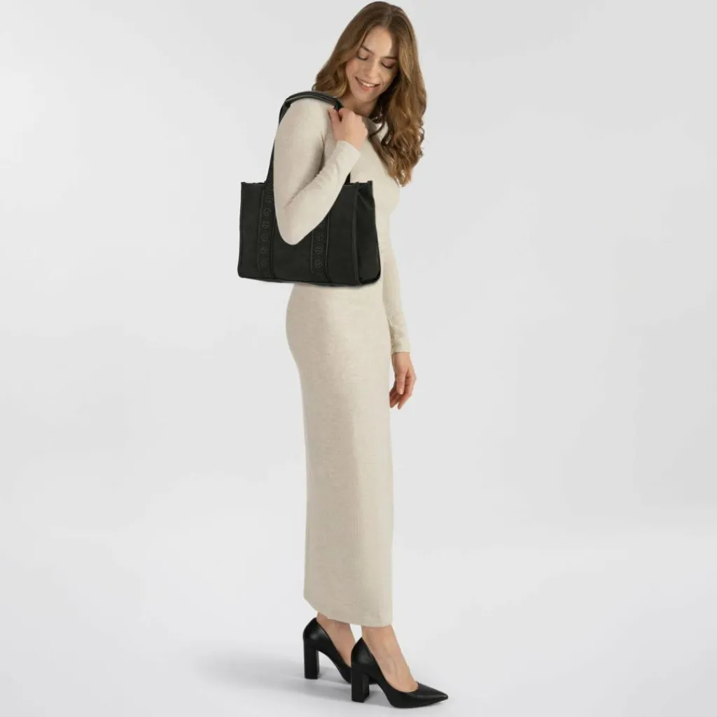 Tom Tailor Shopper|Schultertaschen<Yara Shopper Tasche 37 cm black