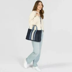 Outlet Tom Tailor Zena Shopper Tasche 43 cm dark blue