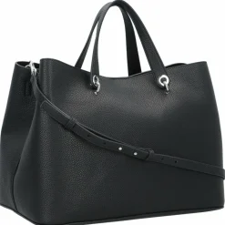 Tommy Hilfiger Shopper|Henkeltaschen<Emblem Shopper Tasche 38 cm black