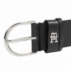 New Tommy Hilfiger Essential Effortless Gürtel Leder black