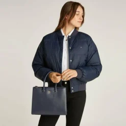 Outlet Tommy Hilfiger Eternity Handtasche 23.5 cm blue