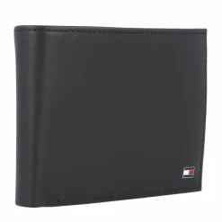 Online Tommy Hilfiger Eton Geldbörse Leder 12,5 cm brown