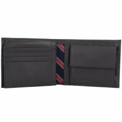 Discount Tommy Hilfiger Eton Geldbörse Leder 12,5 cm brown