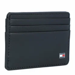 Clearance Tommy Hilfiger Eton Kreditkartenetui Leder 10 cm black