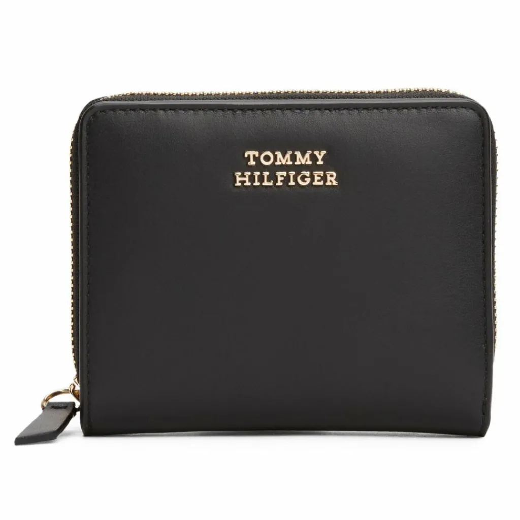 Damen Tommy Hilfiger Geldbörse Leder 12 cm