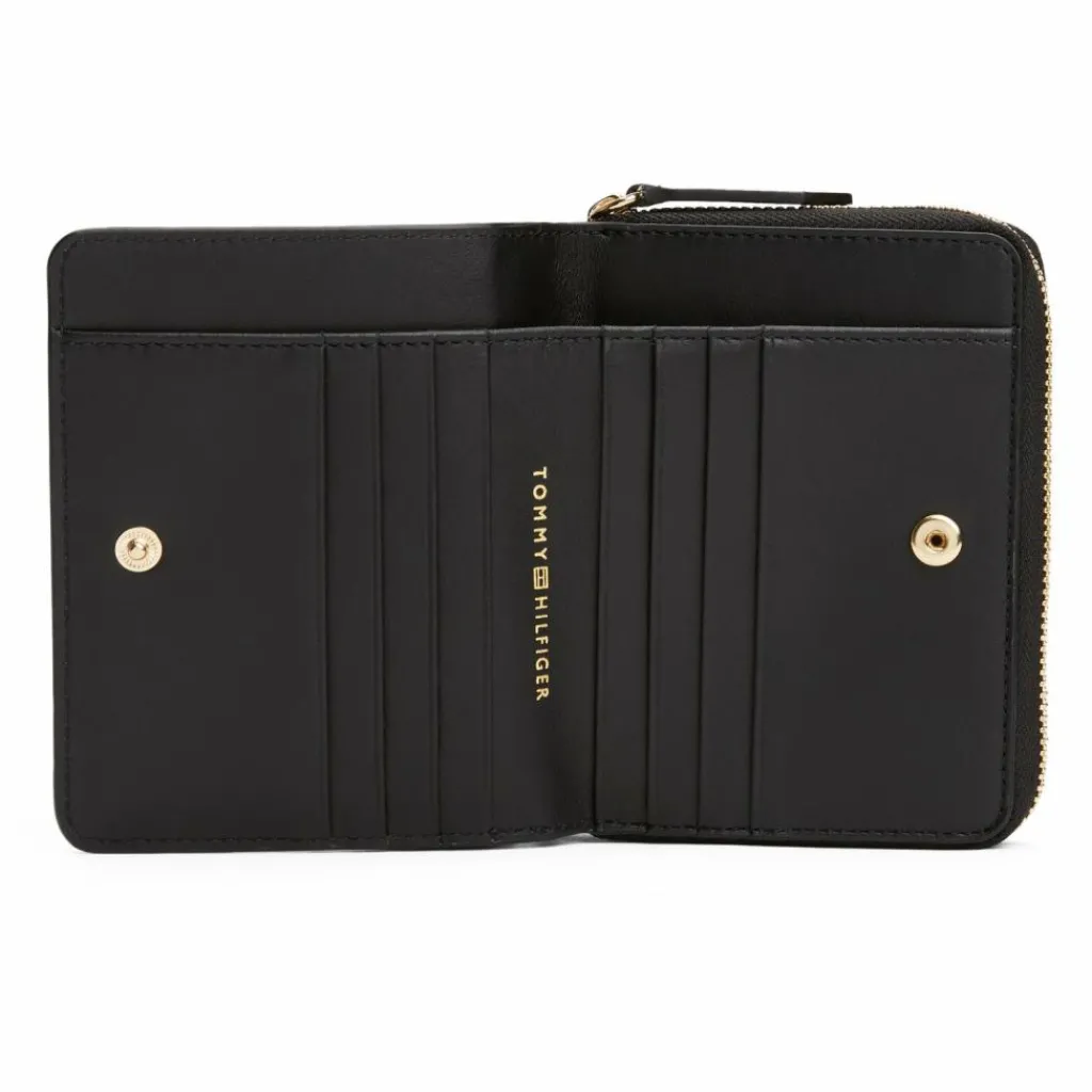 Damen Tommy Hilfiger Geldbörse Leder 12 cm