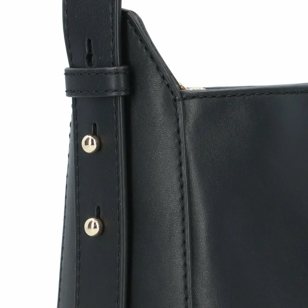 Sale Tommy Hilfiger Hilfiger Leather Schultertasche Leder 25 cm black