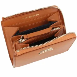 Damen Tommy Hilfiger Hilfiger Leather Geldbörse Leder 13 cm