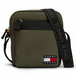 New Tommy Hilfiger Jeans Tjm Essential Daily Mini Bag Umhängetasche 17 cm pewter green