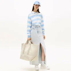 Tommy Hilfiger Jeans TJW Tote Shopper Tasche 62 cm newsprint