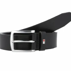 Tommy Hilfiger Herrengürtel<New Denton Gürtel Leder black