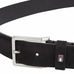Hot Tommy Hilfiger Oliver Nubuck Gürtel Leder black