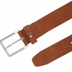 Clearance Tommy Hilfiger Oliver Nubuck Gürtel Leder brown