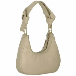 Tommy Hilfiger Henkeltaschen|Schultertaschen<Pushlock Schultertasche Leder 28 cm cream