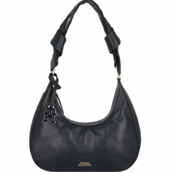 Tommy Hilfiger Pushlock Schultertasche Leder 28 cm