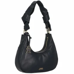 Tommy Hilfiger Pushlock Schultertasche Leder 28 cm