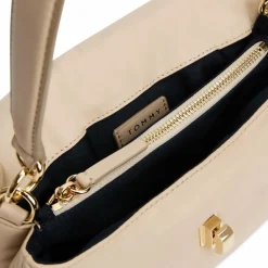 Tommy Hilfiger Schultertaschen<Soft Leather Schultertasche Leder 27 cm clayed pebble