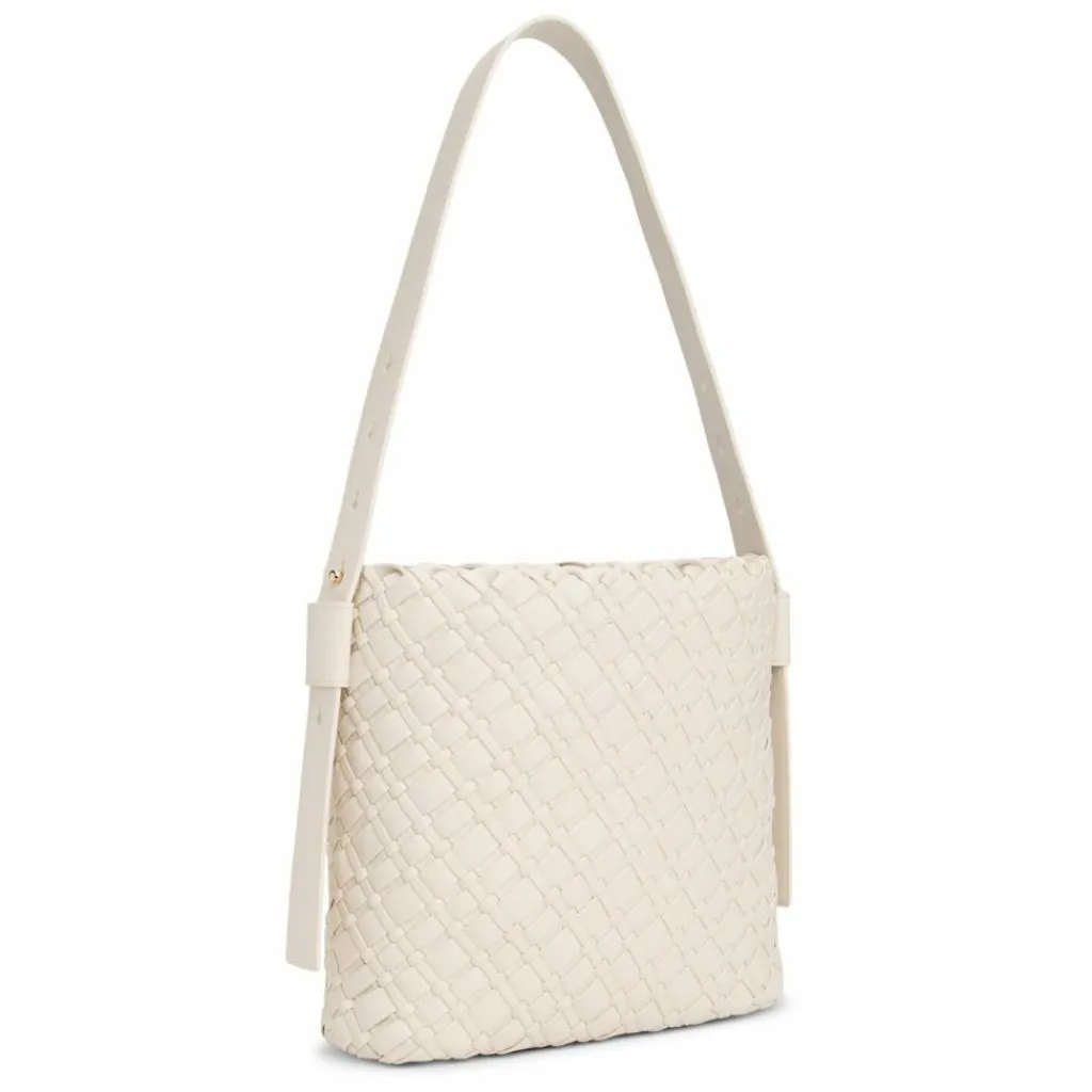 Tommy Hilfiger Schultertaschen|Henkeltaschen<TH Braided Schultertasche 25 cm soft cream