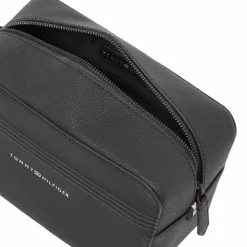 Tommy Hilfiger Kulturbeutel<TH Business Kulturbeutel Leder 21 cm black