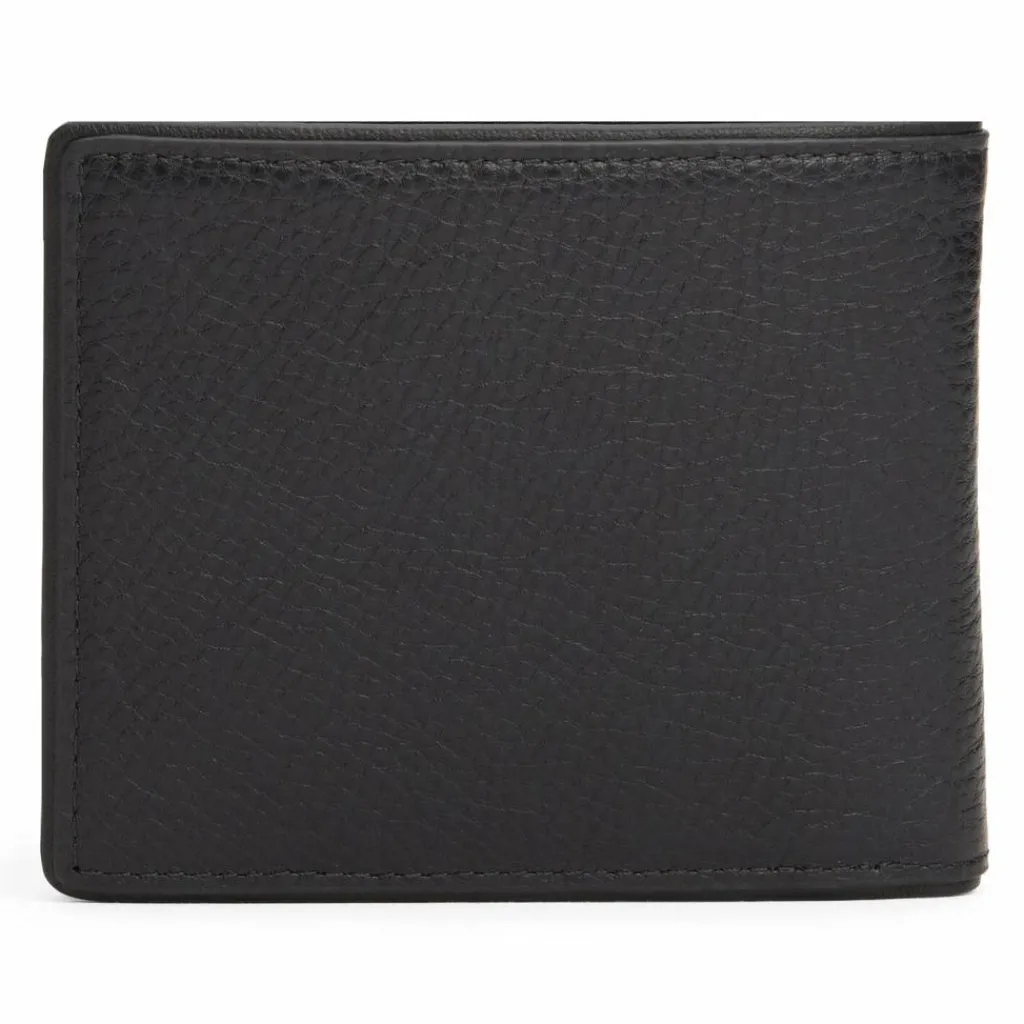 Tommy Hilfiger Herrengeldbörsen Querformat<TH Corp Geldbörse Leder 11.5 cm black