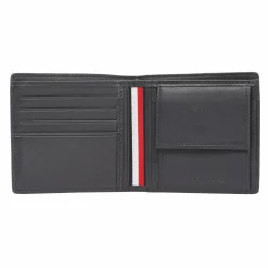 Online Tommy Hilfiger TH Corp Geldbörse Leder 11.5 cm blue