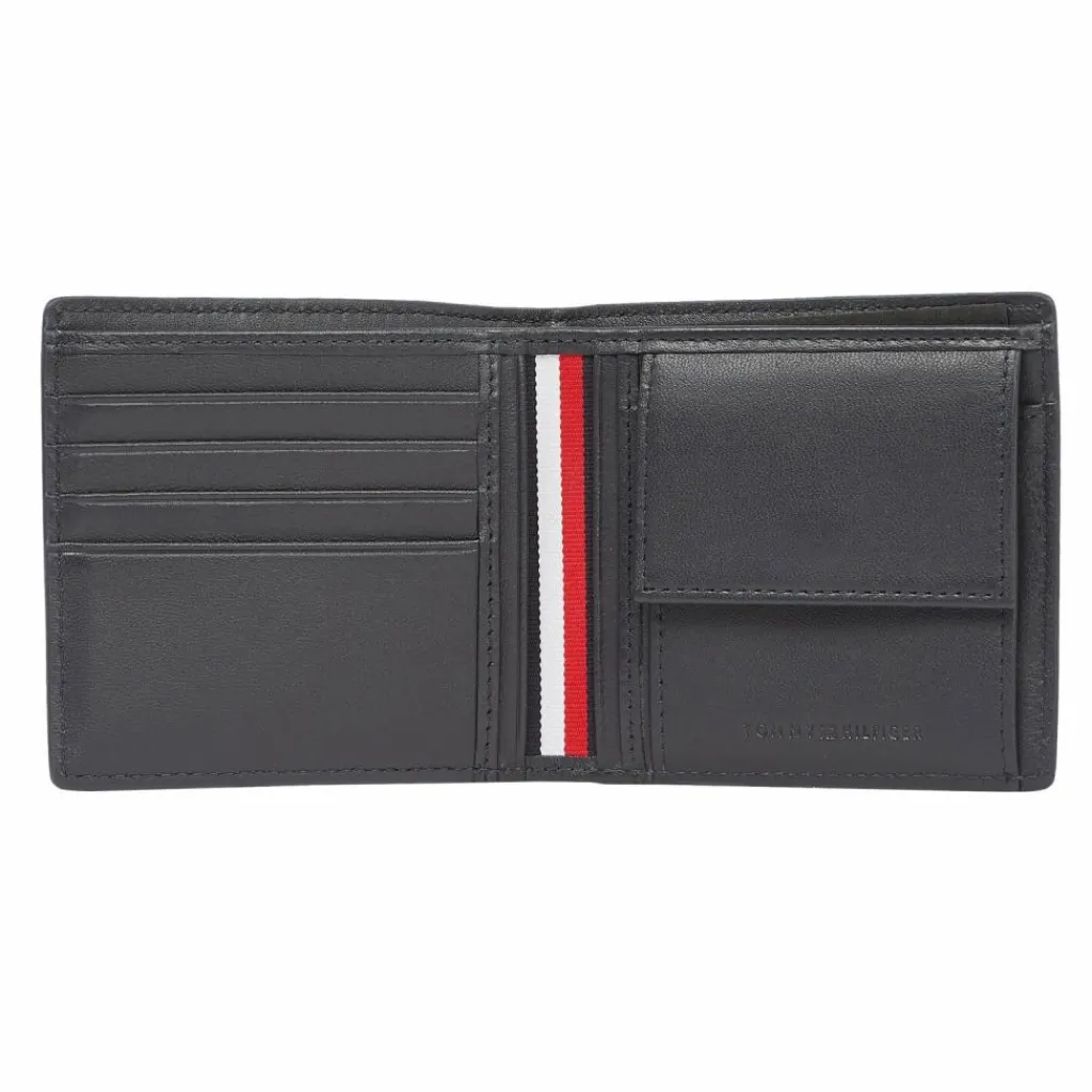 Online Tommy Hilfiger TH Corp Geldbörse Leder 11.5 cm blue