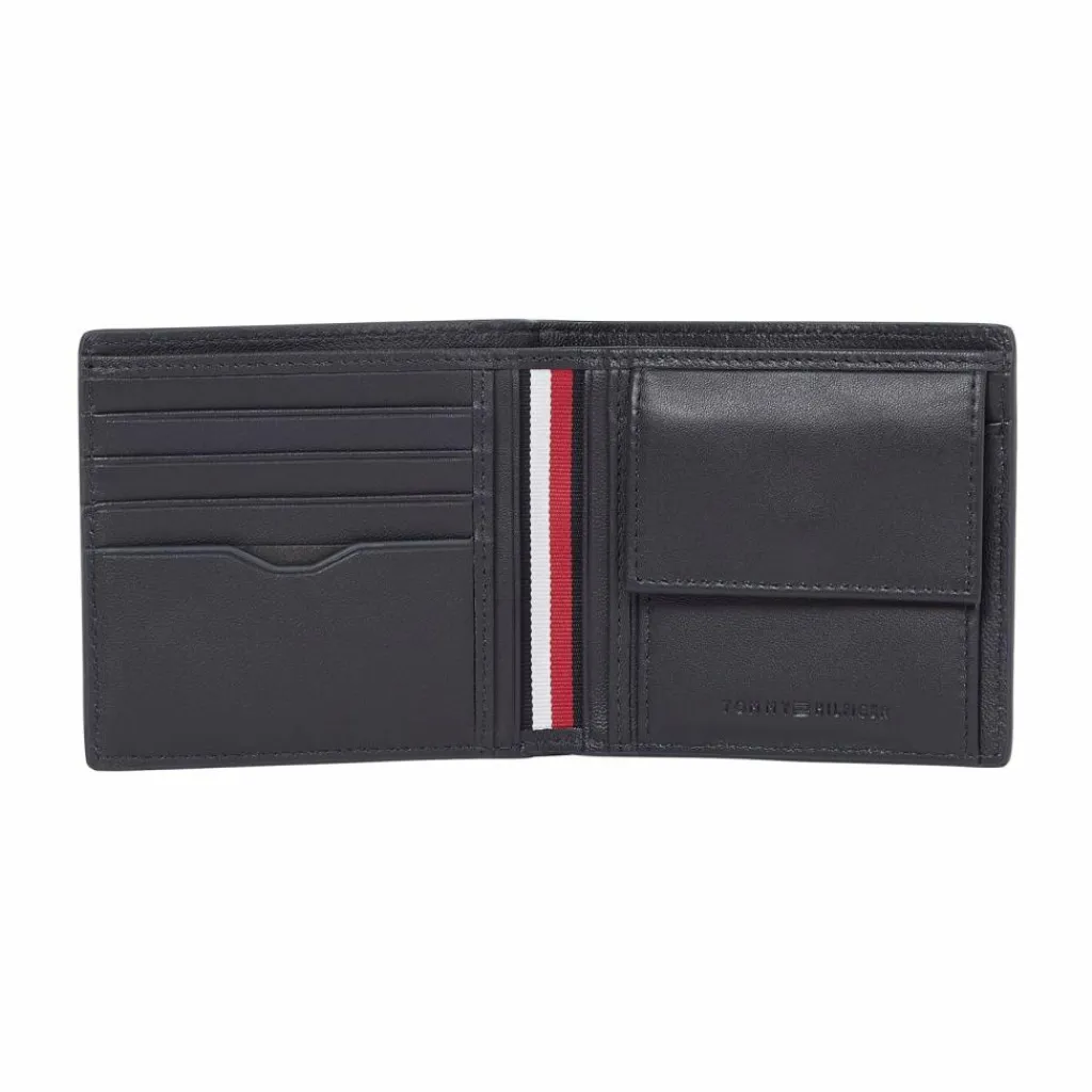 Herren Tommy Hilfiger TH Corp Geldbörse Leder 11.5 cm