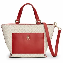 Sale Tommy Hilfiger TH Distinct Handtasche 31 cm dark magma-neutral mono