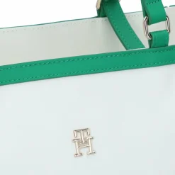 Online Tommy Hilfiger TH Essential Shopper Tasche 26 cm ecru-olympic green