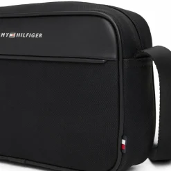 Online Tommy Hilfiger TH Foundation Umhängetasche 24 cm black