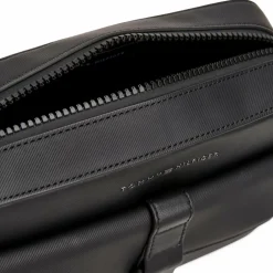 Online Tommy Hilfiger TH Foundation Umhängetasche 23 cm black