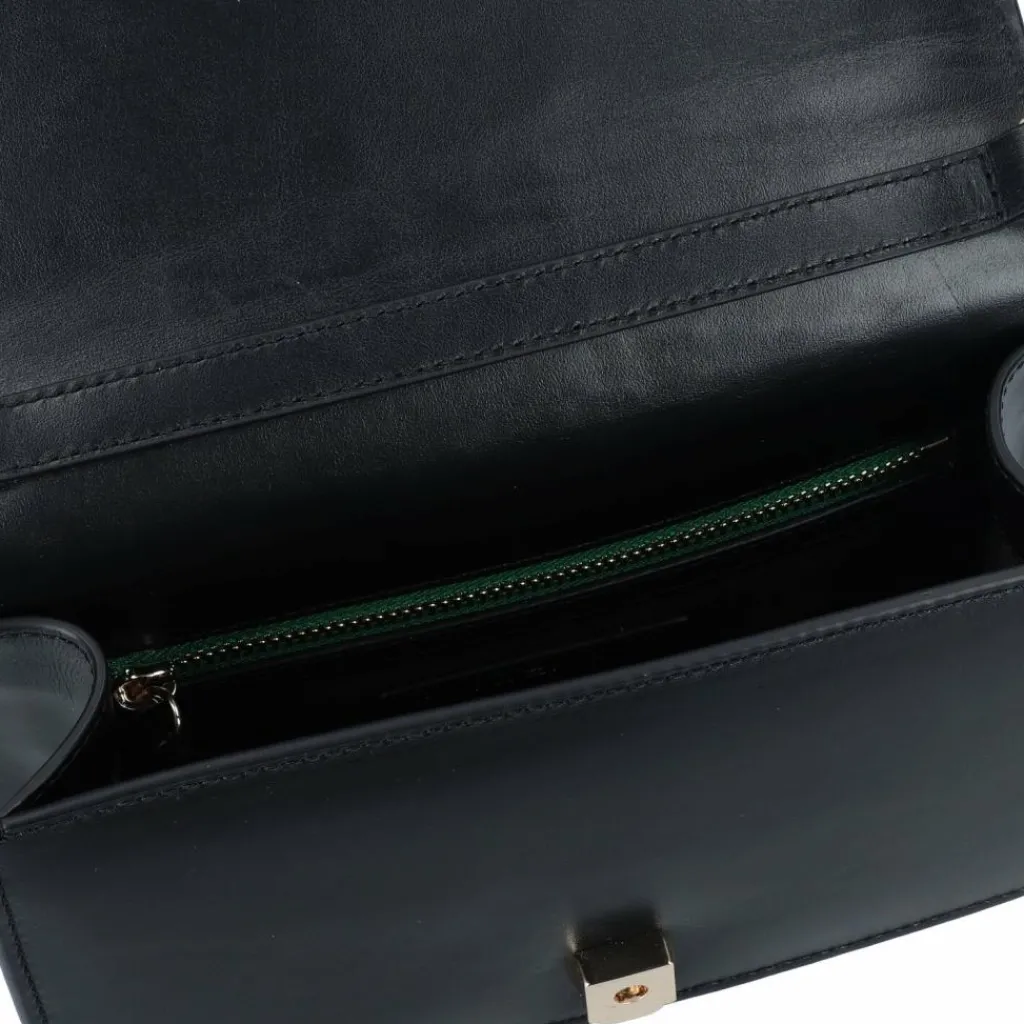 Hot Tommy Hilfiger TH Heritage Umhängetasche Leder 22 cm black