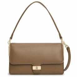 Outlet Tommy Hilfiger TH Heritage Schultertasche 25 cm nordic taupe