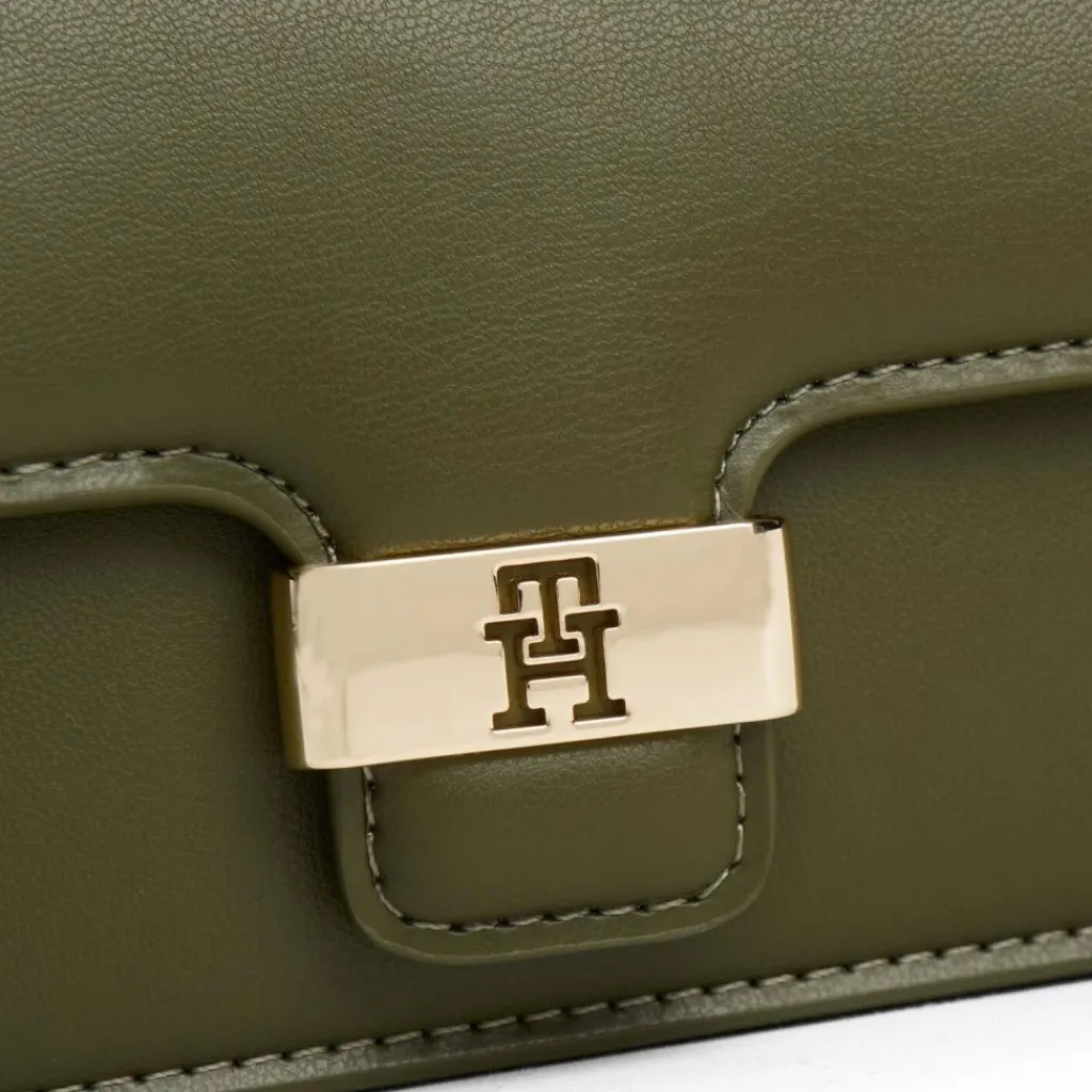 Tommy Hilfiger Henkeltaschen|Schultertaschen<TH Heritage Schultertasche 26 cm green